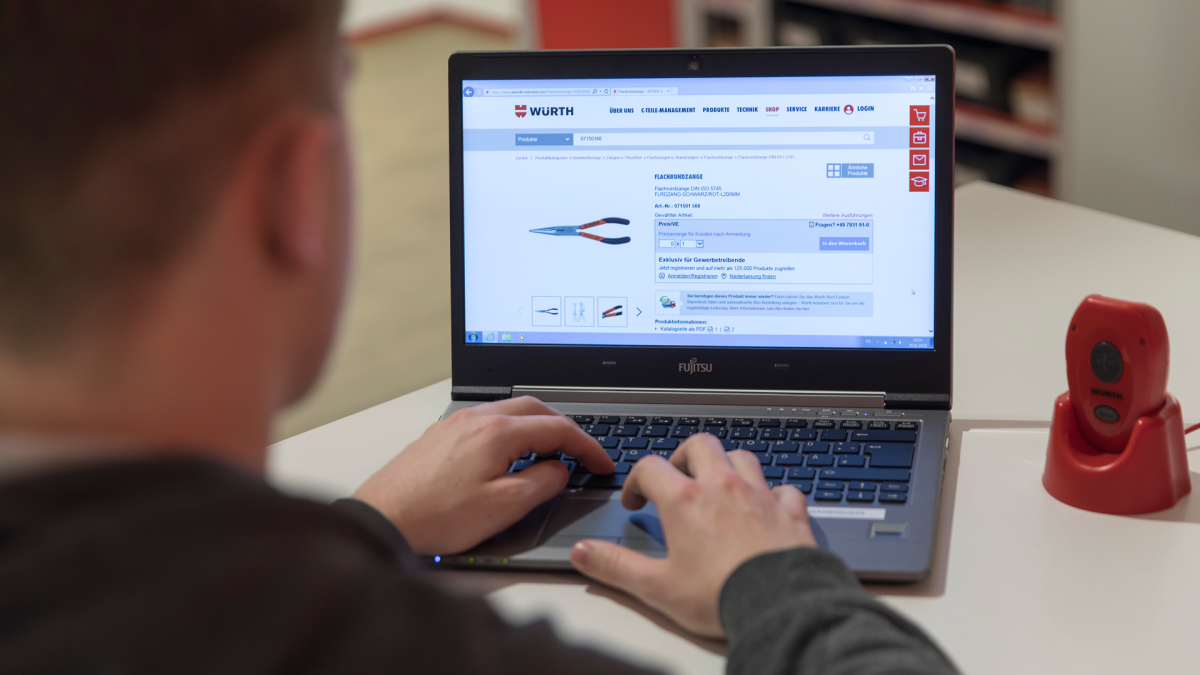 Online shop for Würth Industrie Service - bestil let og hurtigt