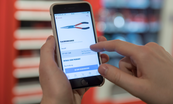 Nem bestilling med Würth-appen Nem bestilling med Würth-appen